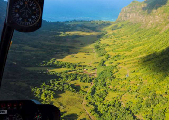 oahu sights unseen helicopter kaaawa valley heli view 